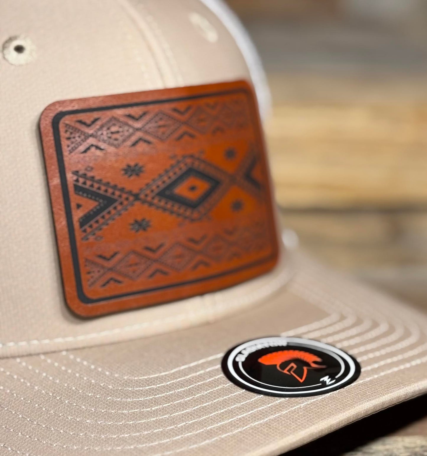 Western Aztec Patch Hat