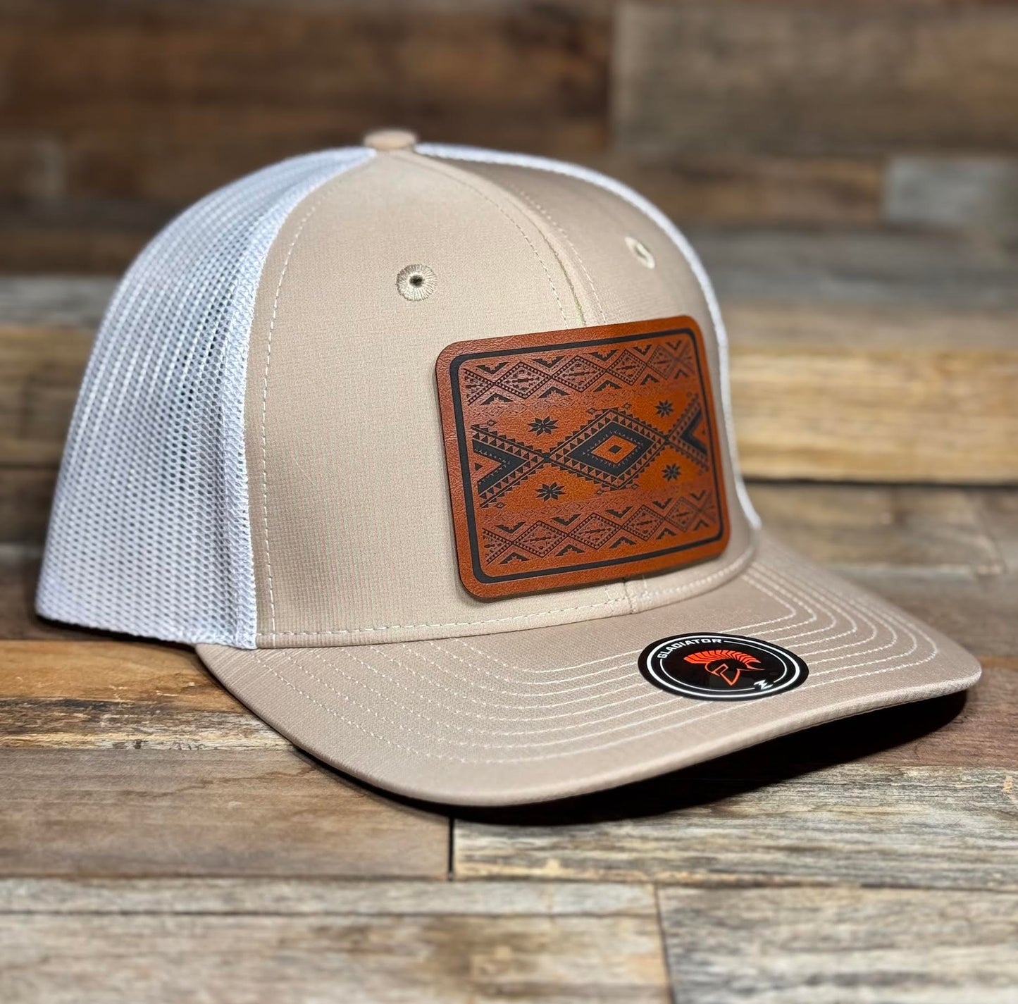 Western Aztec Patch Hat