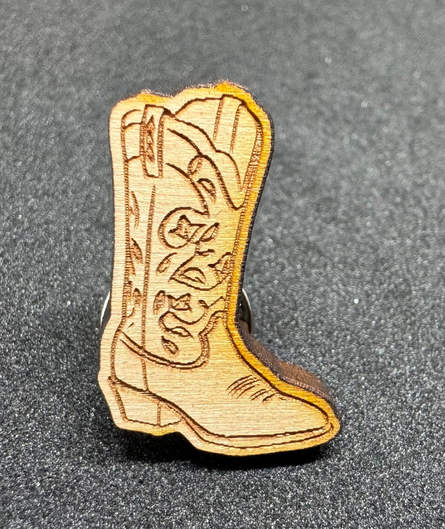 Wooden Western Pins Collection